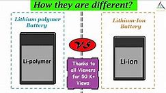 Lithium Ion Vs Lithium Polymer Batteries