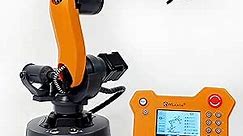 wlkata Mirobot 6DoF Mini Industrial Robotic Arm Professional Kit Programmable Robot Arm Lightweight Professional Desktop Robotic Arm for K12 or 3D Printer