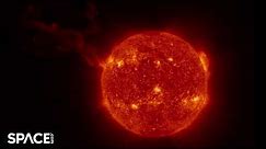 Massive Sun blast seen in spacecraft's incredibly wide view
