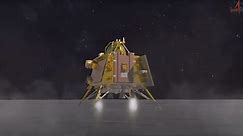 Lądownik Vikram wylądował na Księżycu. Sukces indyjskiej Agencji Kosmicznej - Polsat News