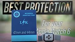 How to install LK Screen Protector for Apple Watch Series 6 | Series 5 | Best Apple Watch protector