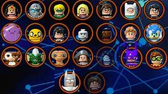 LEGO Dimensions - All Characters (Wave 1 - 7.5 - All Spotlights)