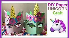 How to make a Unicorn Mask || DIY Mask || Unicorn mask from paper || Unicorn Birthday themes Mask