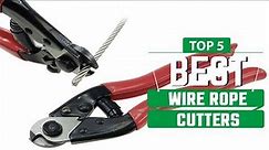 Rope Cutter: Best Wire Rope Cutters Heavy Duty Reviews In 2024 | Wire Rope Tools (Buying Guide)