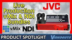 Turnkey vMix Production Bundle from JVC now with PTZ Camera
