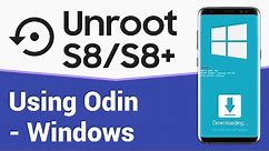 Flash Stock Firmware using Odin (Windows) - S8/S8+ [Walkthrough]