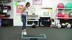 The "Turn Step" Step Aerobics Exercise