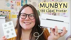 Munbyn 130 Label Printer 📦 Unboxing + Review - printer set up | Shipping Label Printer