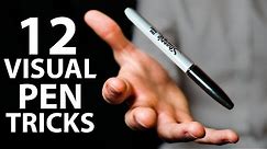 12 INCREDIBLE Pen Tricks Anyone Can Do | Revealed