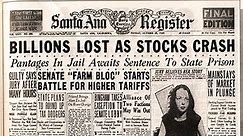 Wall Street Crash of 1929 and its aftermath - History Learning Site