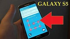 Samsung Galaxy S5 : Reset forgot password lock ... pattern (hard reset)