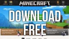 How to Download Minecraft for Free!