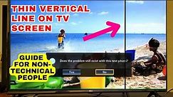How to Fix Thin Vertical Line on Samsung TV Screen | Easy Fixes for Non-Technical People