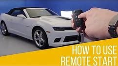 How to Use Remote Start on your Chevrolet