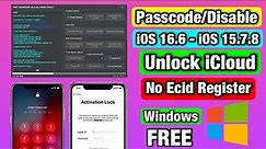 Passcode Disabled iCloud Bypass iOS 15/16 With Network By 007 Ramdisk Free