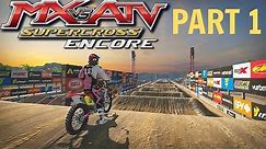 MX vs ATV Supercross Encore! - Gameplay/Walkthrough - Part 1 - PS4 Supercross Has Arrived!