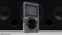 Custom Transparent iPod Classic 5th Gen - 256GB SSD & "Nokia Battery life"
