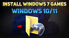 How to Install Windows 7 Games on Windows 10 and 11 (Tutorial)