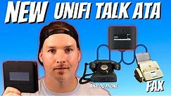 Unifi Talk ATA. Use analog phone with Unifi talk