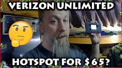 Verizon's $65 Prepaid UNLIMITED HOTSPOT Plan WORTH IT For RV NOMADS? REAL LIFE Speed Tests!