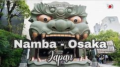 Namba, Osaka Japan / From the bustling neighborhood to the peaceful shrine