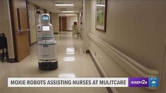 Moxi the Robot helping MultiCare nurses
