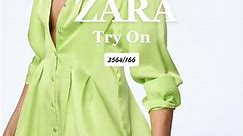 Zara dress try on 3564/166 💚 #zara #tryon #tryonhaul #zaradress #fashion