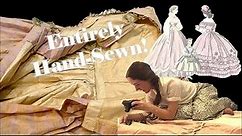 Exploring an 1860s Ball Gown: A relaxing look at an antique dress!