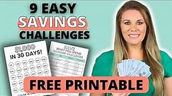 9 EASY Savings Challenges in 2024 [SAVE FROM $100 TO $10K] Kelly Anne Smith