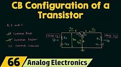 Common-Base Configuration of a Transistor