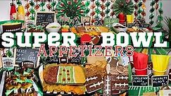 🏈Super Bowl Appetizers 🏟️| Easy Party Food Ideas | Stadium Taco Dip, Mini Cheeseburger Bites & More!