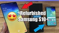 Refurbished Samsung S10+ Unboxing and Review from 4gadgets