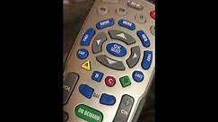 Program cable remote for TV