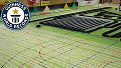 Epic domino show - Guinness World Records