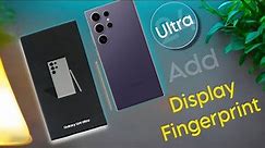 Samsung Galaxy S24 Ultra Fingerprint Lock Settings | How to Set Fingerprint in Samsung S24 Ultra