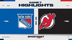 NHL Game 7 Highlights: Devils 4, Rangers 0