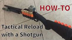 How to Tactical Reload from Side Saddle and Stock (Dummy Rounds)