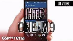 HTC One (M9) user interface