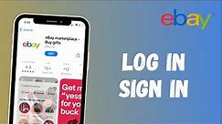 How to Login to eBay Account | Sign In eBay Mobile App