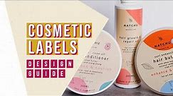 Cosmetic Label Design: the complete design guide