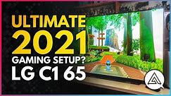 ULTIMATE 2021 GAMING SETUP? New 4K OLED TV With G-Sync & FreeSync for Next Gen Gaming! LG C1 65 OLED