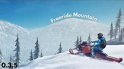 Freeride Mountain Gameplay | Best Snowmobile Game