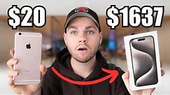 I Flipped an iPhone 6s to an iPhone 15 Pro