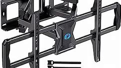 Pipishell Full-Motion TV Wall Mount for Most 37–75 Inch TVs up to 100 lbs, Wall Mount TV Bracket with Dual Articulating Arms, Extension, Swivel, Tilt, Fits 16" Wood Studs, 600 x 400mm Max VESA, PILF8