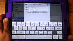 How to set up iCloud on iPad