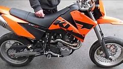 KTM 640 LC4 2006 with Wings exhaust
