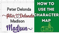 🤓CRICUT FONT HELP!! HOW TO USE THE CHARACTER MAP IN CRICUT DESIGN SPACE