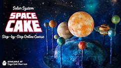 Solar System Space Cake Tutorial