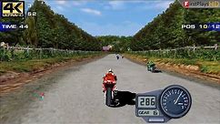Moto Racer 2 (1998) - PC Gameplay 4k 2160p / Win 10