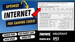 How to 🔧 Optimize Internet Adapter Settings to LOWER PING and Increase Internet Speed!